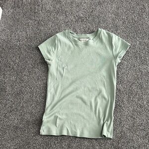 Club Monaco Light Green Women's Top